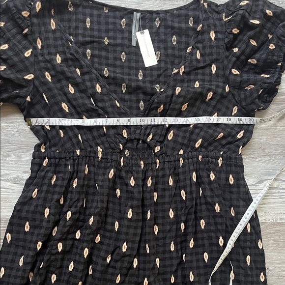 Anthropologie The Josie V-Neck Mini Dress New with tag Sizes X-Large - Picture 5 of 8